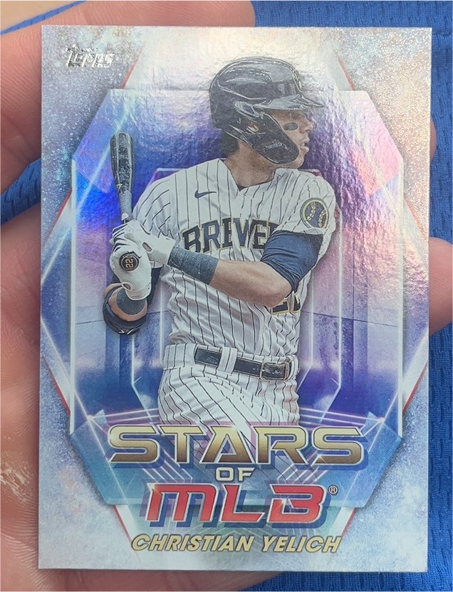 2023 Topps Series 1 Stars of MLB #SMLB-11 Christian Yelich — front