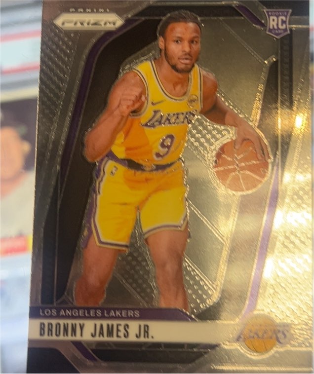 2024-25 Panini Prizm #243 Bronny James Jr. — front