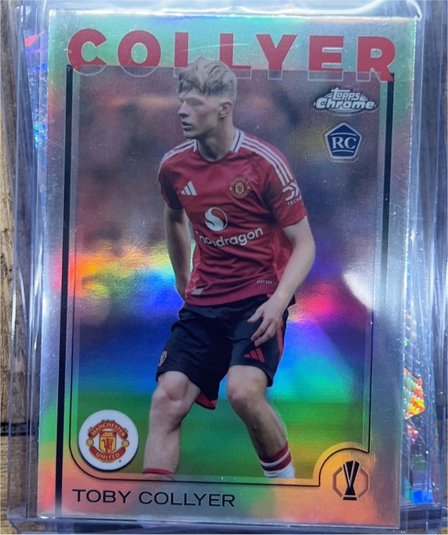 2024-25 Topps Chrome UEFA Club Competitions #18 Toby Collyer — front