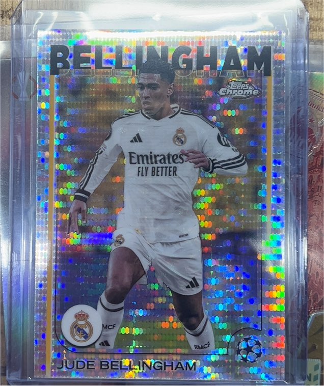2024-25 Topps Chrome UEFA Club Competitions #22 Jude Bellingham — front