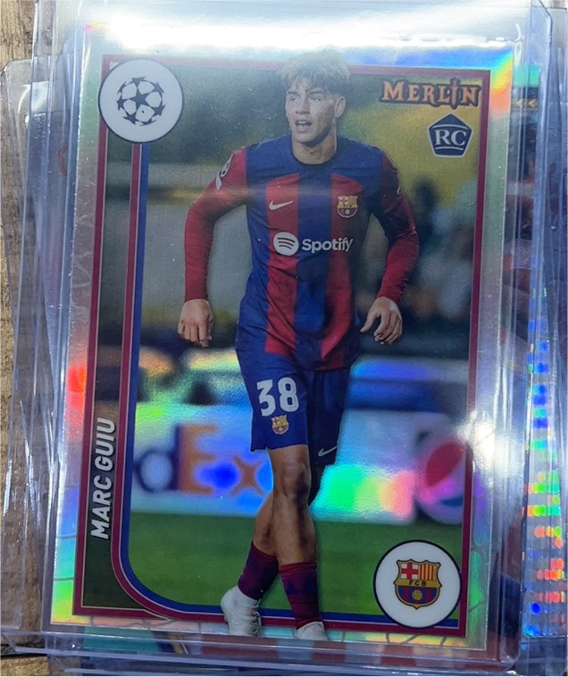 2023-24 Topps Merlin UEFA Club Competitions #37 Marc Guiu — front