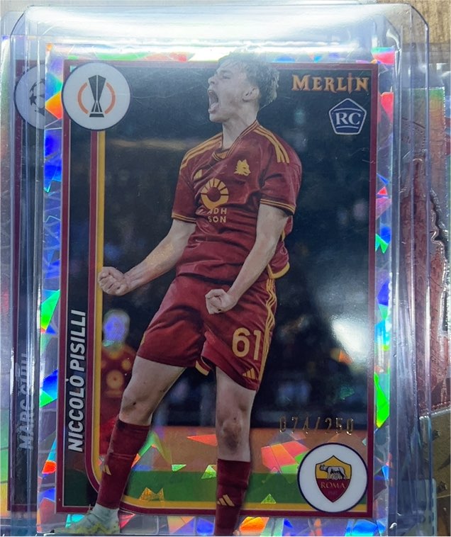 2023-24 Topps Merlin UEFA Club Competitions #141 Niccolo Pisilli RC — front