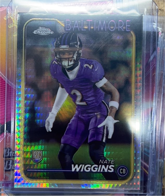 2024 Topps Chrome #227 Nate Wiggins — front