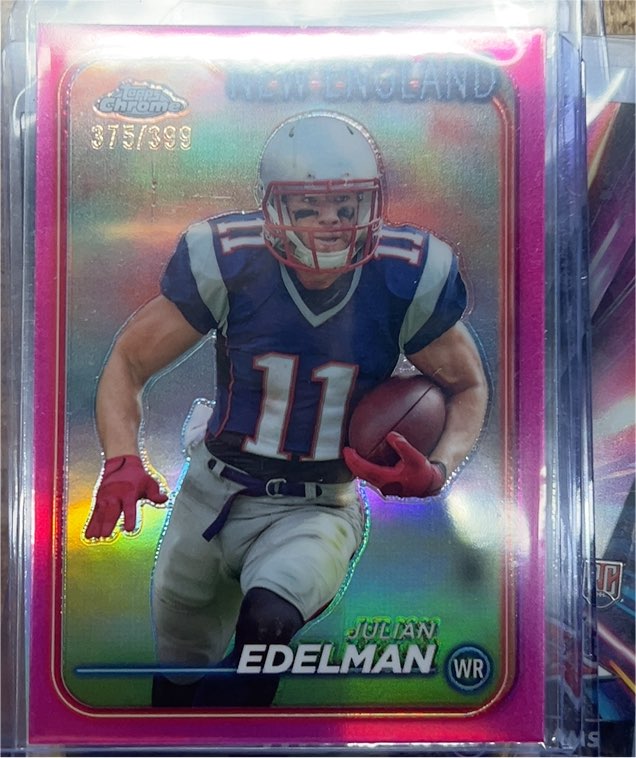 2024 Topps Chrome #375 Julian Edelman — front