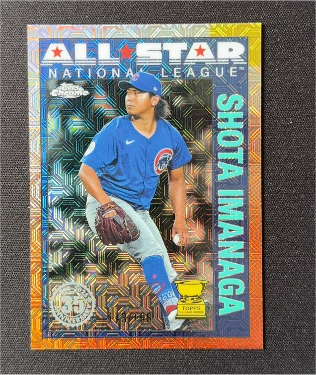 2025 Topps Series 2 #90ASC-47 Shota Imanaga — front