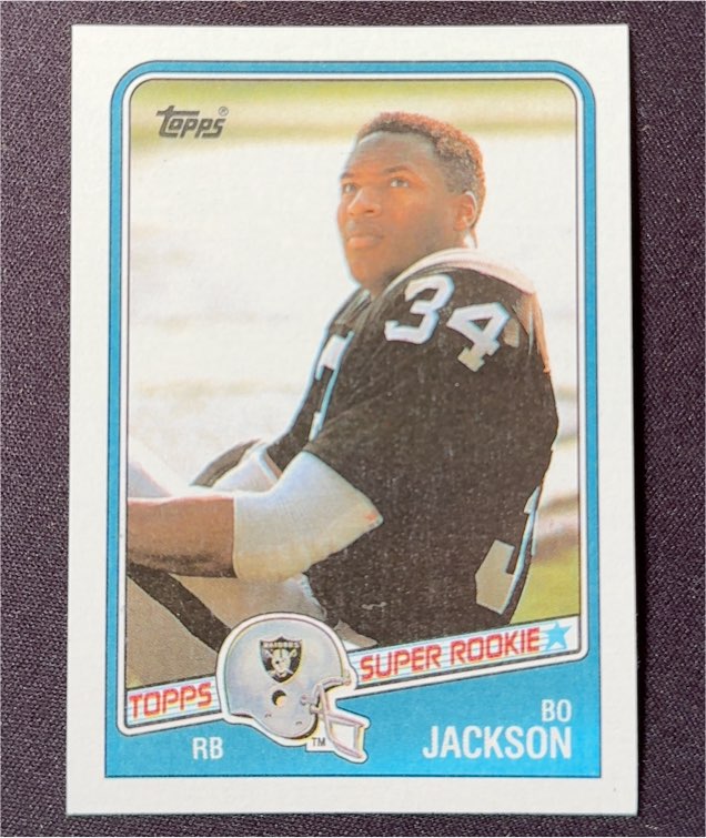 1988 Topps #327 Bo Jackson — front