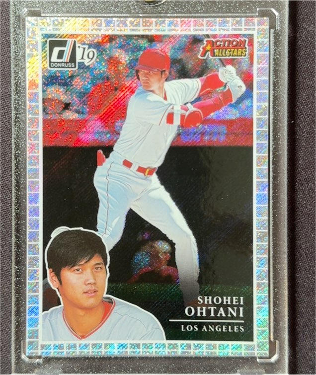 2019 Donruss Action All-Stars #AA4 Shohei Ohtani — front