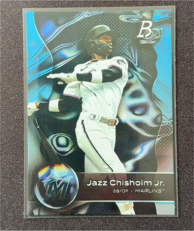 2023 Bowman Platinum #87 Jazz Chisholm Jr. — front