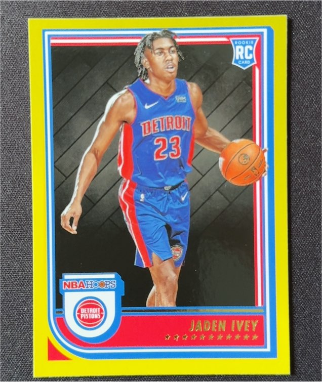 2022-23 Panini NBA Hoops #235 Jaden Ivey — front
