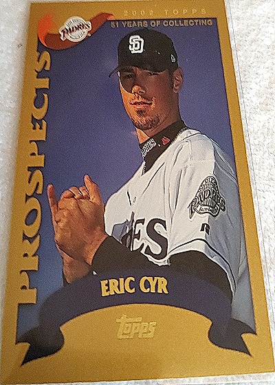 2002 Topps Traded #T188 Eric Cyr — front
