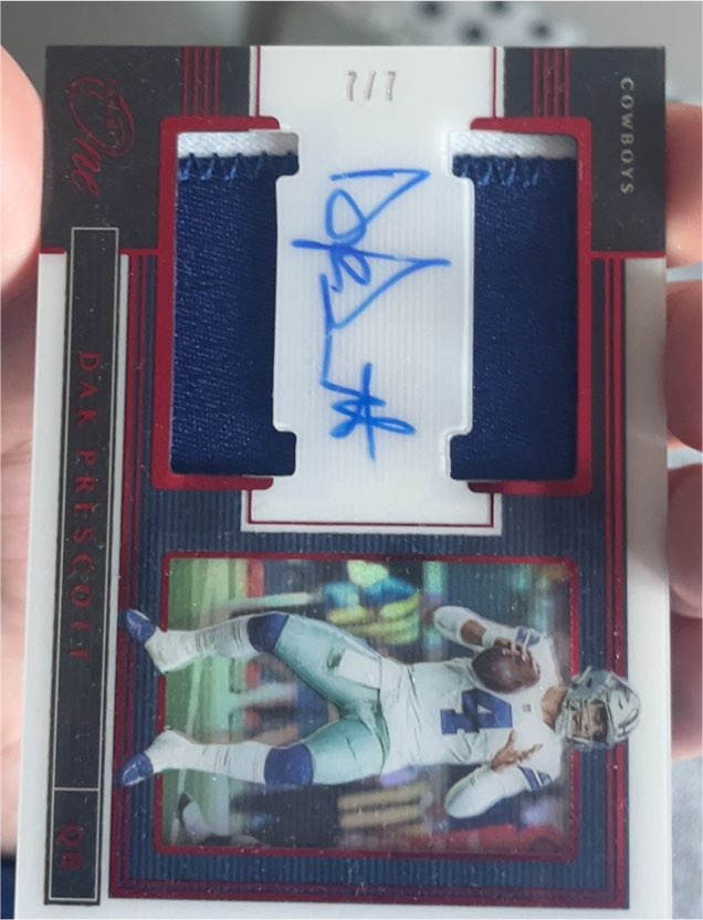 2023 Panini One #7/7 Dak Prescott — front