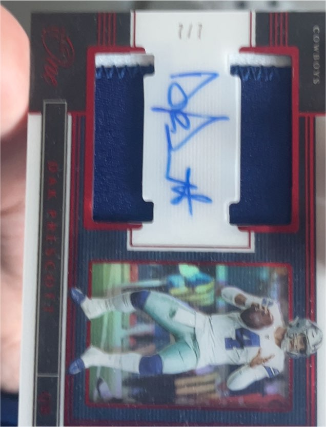 2020 Panini Select #D-Prescott Dak Prescott — front