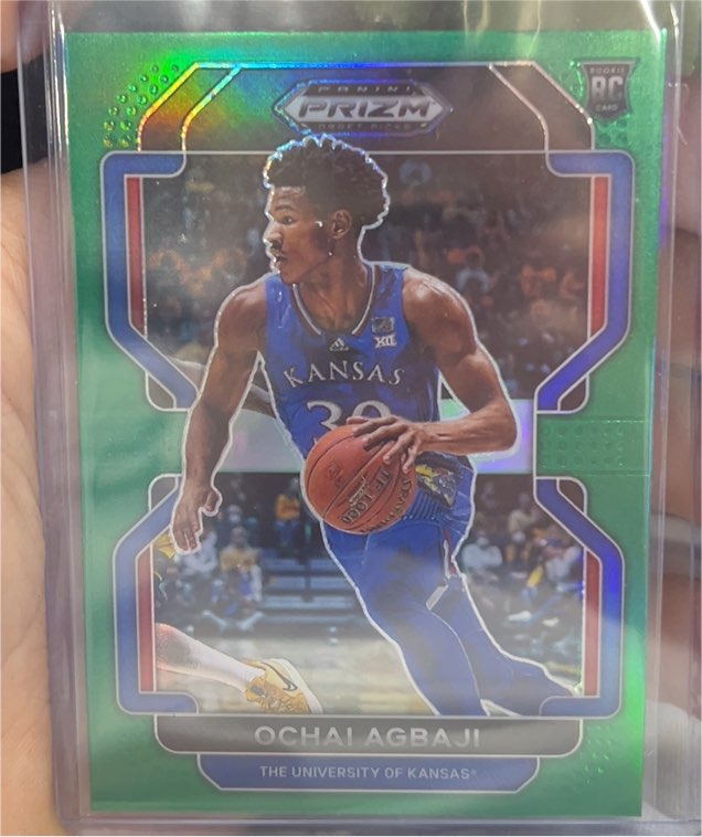 2022 Panini Prizm Draft Picks #67 Ochai Agbaji — front