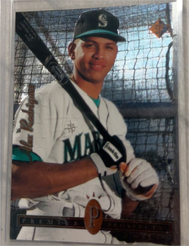 1994 Upper Deck SP Premier Prospects #15 Alex Rodriguez — front