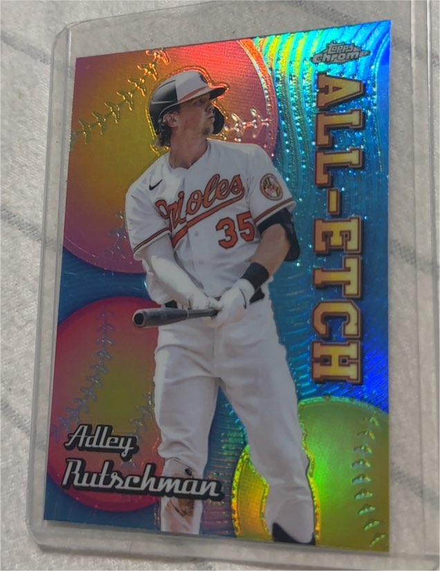 2024 Topps Chrome All-Etch #CAE-10 Adley Rutschman — front