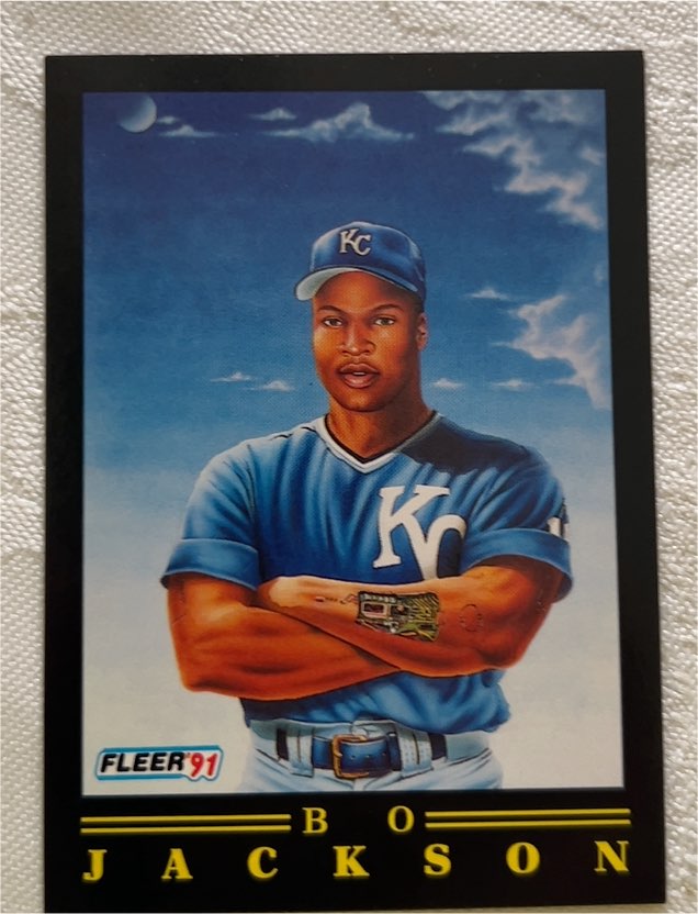 1991 Fleer Pro Vision #5 Bo Jackson — front