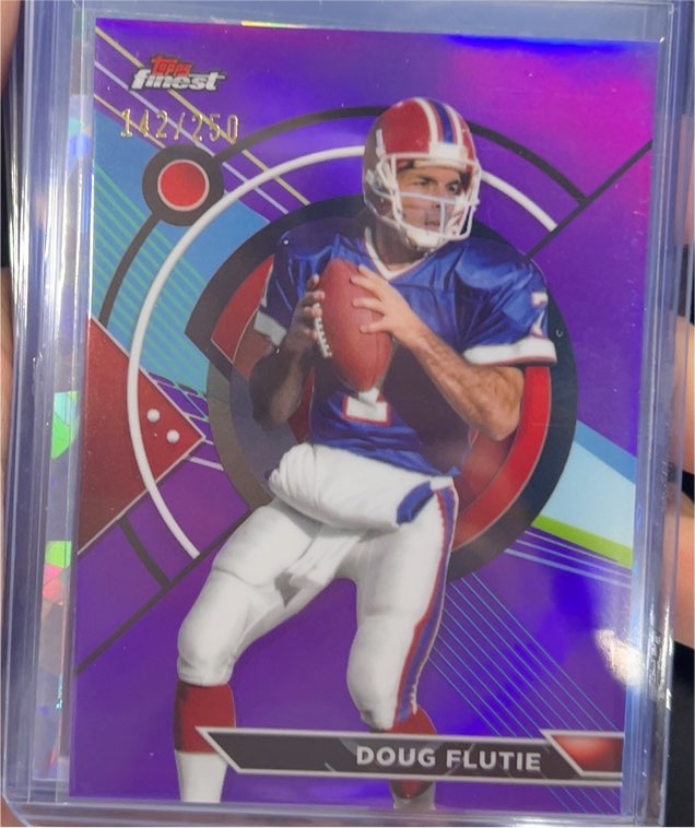 2023 Topps Composite Finest #157 Doug Flutie — front