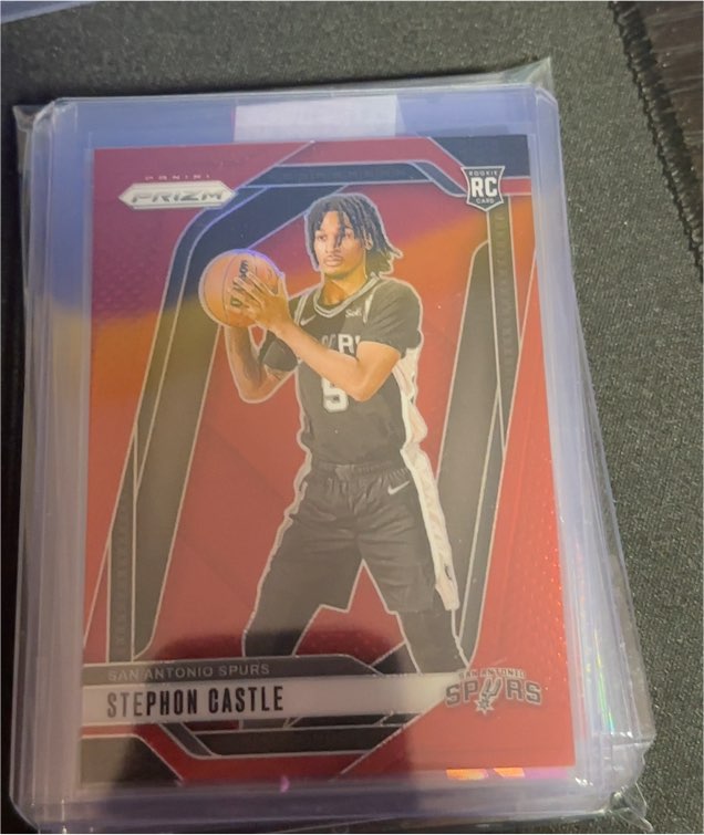 2024-25 Panini Prizm #234 Stephon Castle — front