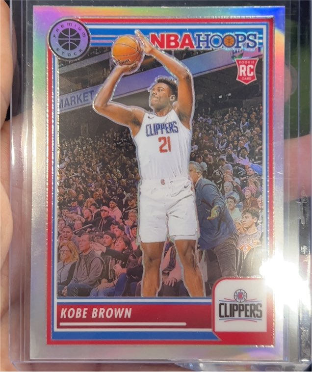 2023-24 Panini NBA Hoops Premium Stock #55 Kobe Brown — front