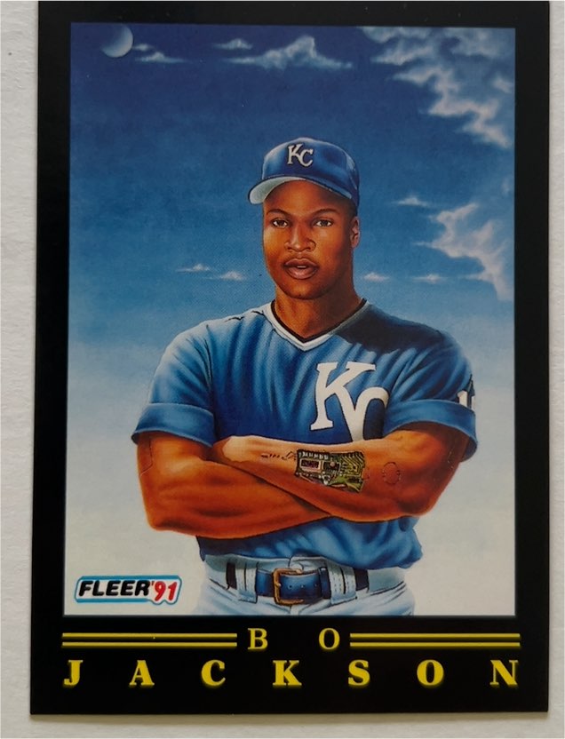 1991 Fleer Pro Visions #5 Bo Jackson — front