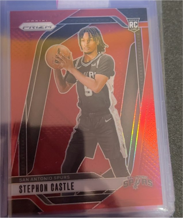 2024-25 Panini Prizm #234 Stephon Castle — front