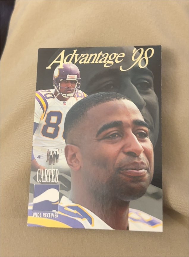 1998 Collector's Edge Advantage #92 Cris Carter — front