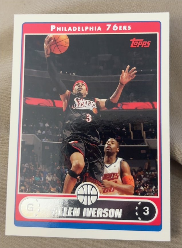 2006-07 Topps #200 Allen Iverson — front