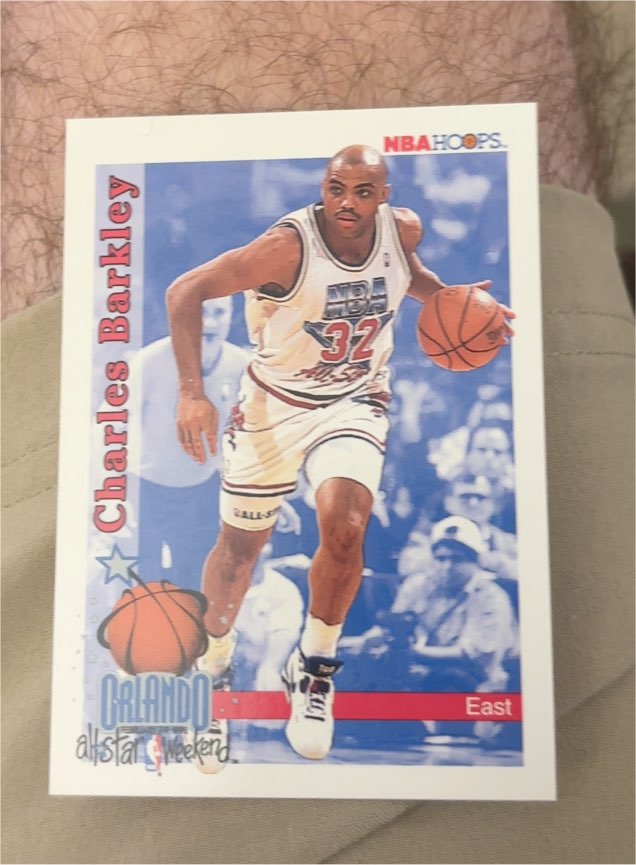 1992-93 NBA Hoops #294 Charles Barkley — front