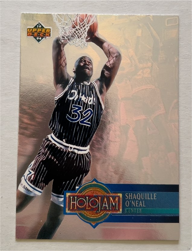 1993-94 Upper Deck Holojams #H19 Shaquille O'Neal — front