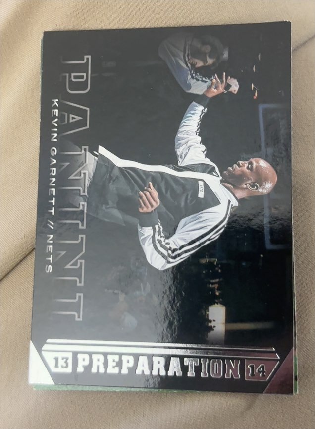 2013-14 Panini Preparation #12 Kevin Garnett — front
