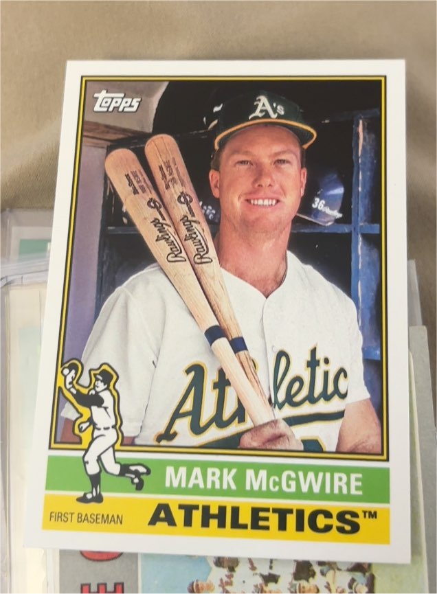 2015 Topps Archives #168 Mark McGwire — front