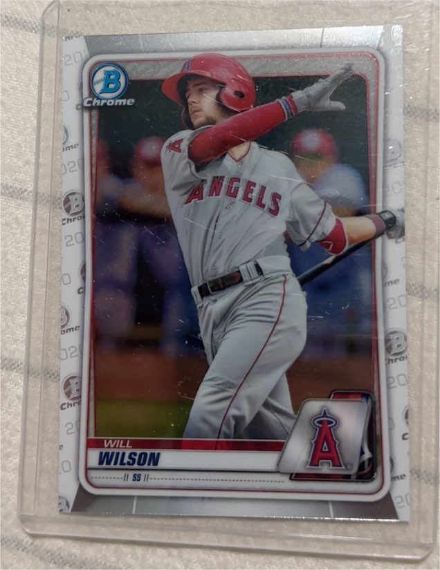 2020 Bowman Chrome Prospects #BCP-147 Will Wilson — front