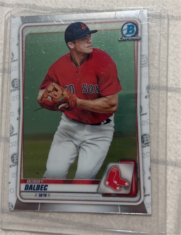 2020 Bowman Chrome Prospects #BCP-86 Bobby Dalbec — front