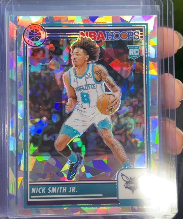 2023-24 NBA Hoops Premium Stock #31 Nick Smith Jr. — front
