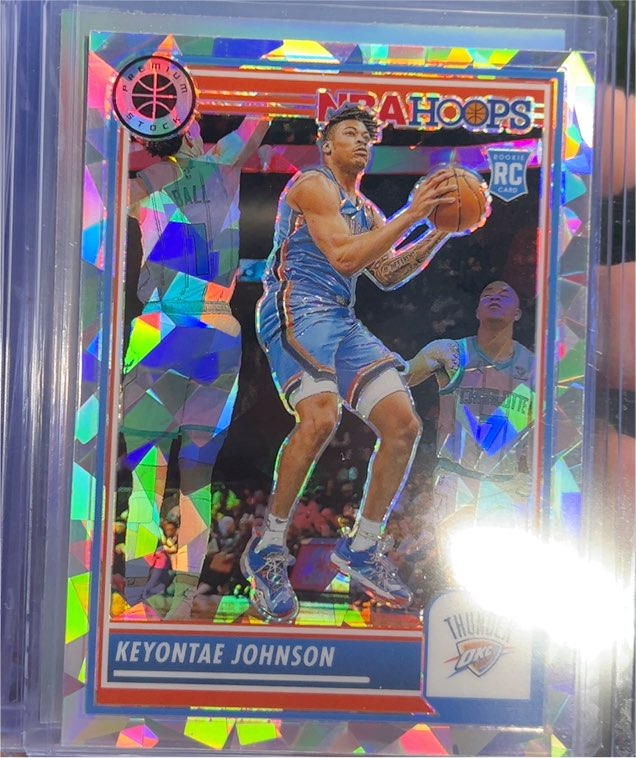 2023-24 Panini NBA Hoops Premium Stock #170 Keyontae Johnson — front