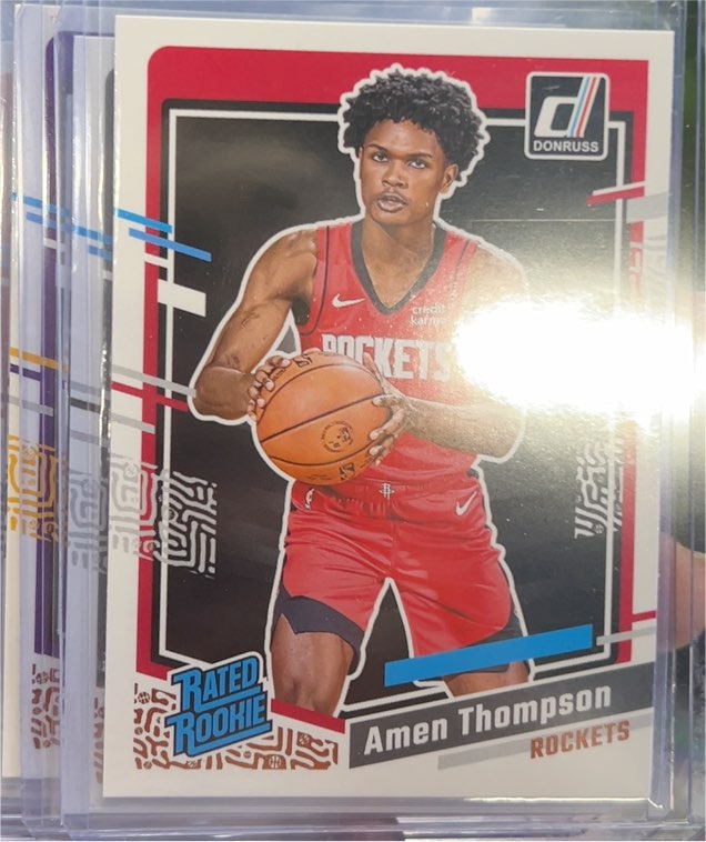2023-24 Panini Donruss #206 Amen Thompson — front