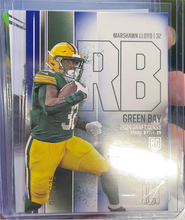 2024 Topps Signature Class #110 Marshawn Lloyd — front