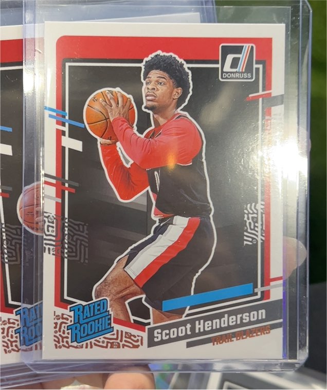 2023-24 Donruss #250 Scoot Henderson Rated Rookie — front