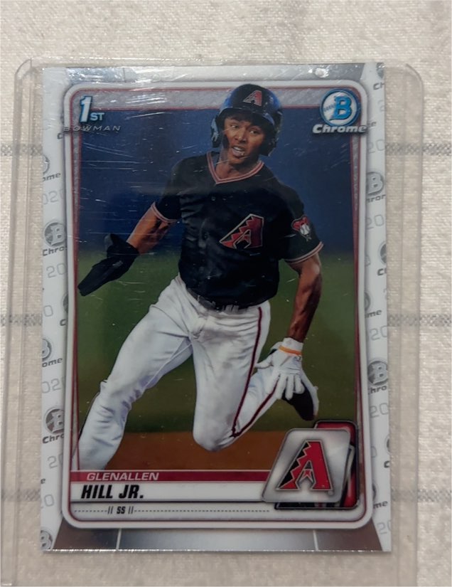 2020 Bowman Chrome Prospects #BCP-59 Glenallen Hill Jr. — front