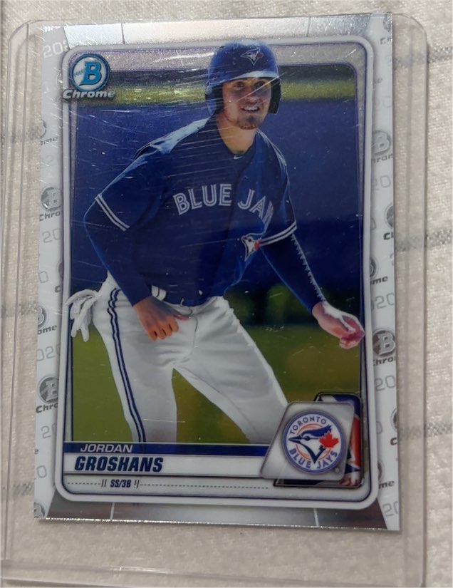 2020 Bowman Chrome Prospects #BCP-104 Jordan Groshans — front