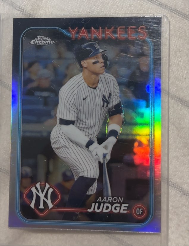 2024 Topps Chrome #50 Aaron Judge — front