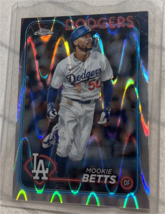 2024 Topps Chrome #296 Mookie Betts — front