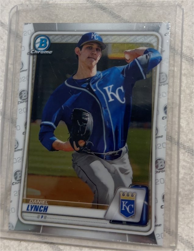 2020 Bowman Chrome Prospects #BCP-84 Daniel Lynch — front