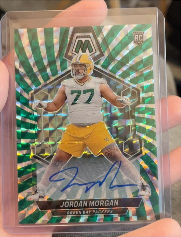 2024 Panini Mosaic #325 Jordan Morgan — front