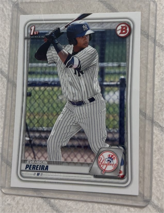 2020 Bowman #BP-51 Everson Pereira — front