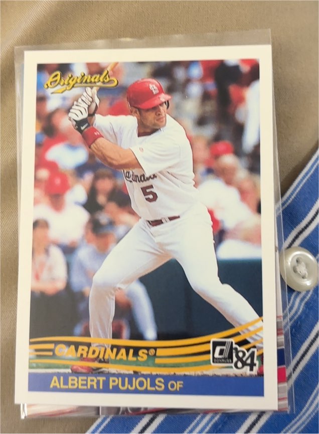 2002 Donruss The Originals #162 Albert Pujols — front