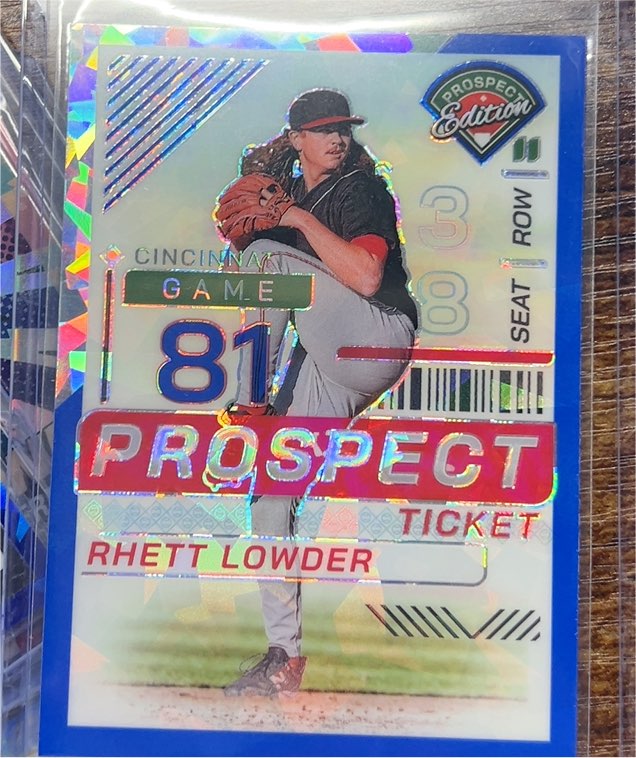 2024 Panini Prospect Edition #179 Rhett Lowder — front