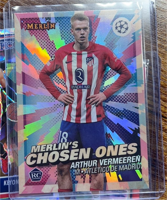 2023-24 Topps Merlin #MC-4 Arthur Vermeeren — front