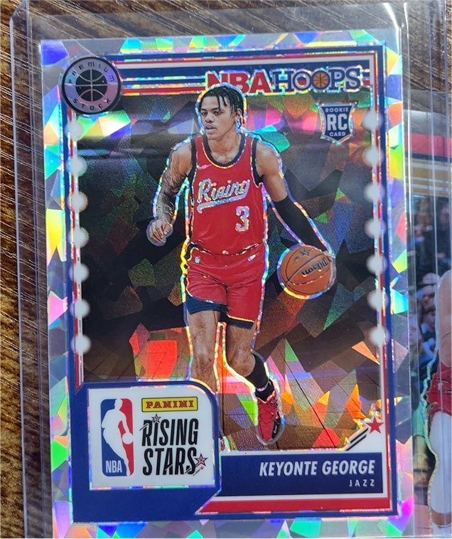 2023-24 Panini NBA Hoops Premium Stock #283 Keyonte George — front