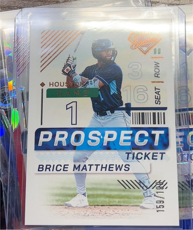 2024 Panini Prospect Edition #112 Brice Matthews — front